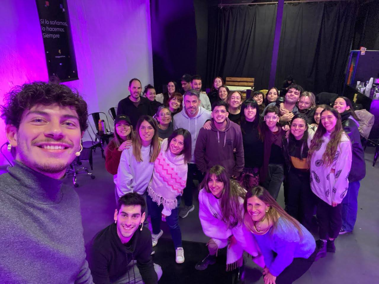 Magnética · selfie post-cierre